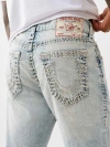 True Religion Ricky Super Qt Straight Jean In Blue
