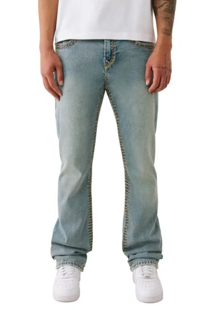 True Religion Ricky Super Qt Straight Jeans In Blue