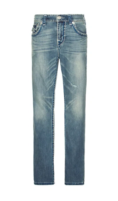 True Religion Ricky Super T Flap Jean In Albarn Medium Wash