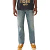 True Religion Ricky Super T Flap Straight Leg Jeans In Blue