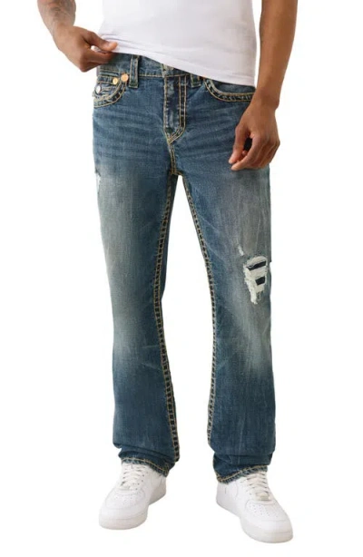 TRUE RELIGION TRUE RELIGION RICKY SUPER T FLAP STRAIGHT LEG JEANS