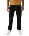 True Religion Ricky Super T Straight Fit Jeans In 2sb Black