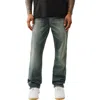 True Religion Ricky Super T Straight Leg Jeans In Midnight Warehouse Dark Wash