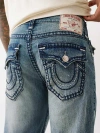 True Religion Ricky Super T Triple Horseshoe Straight Jean