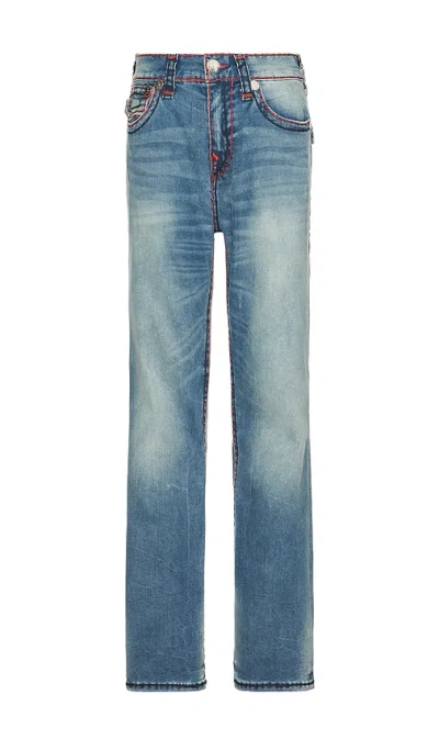 True Religion Ricky Super T Triple Logo Jean In Blue