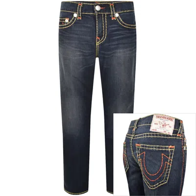 True Religion Rocco Dark Wash Skinny Jeans Blue