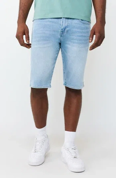 True Religion Rocco Denim Shorts In Blue