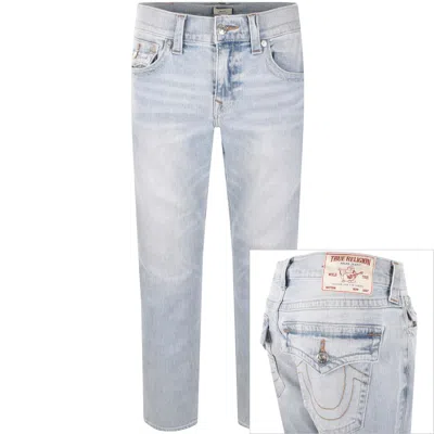 True Religion Rocco Light Wash Skinny Jeans In Blue