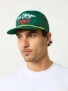 True Religion Rose Trucker Hat In Green
