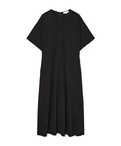 True Religion Round-neck Dress In Black