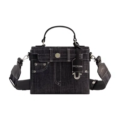 True Religion S Jean Pocket Mini Flap In Black