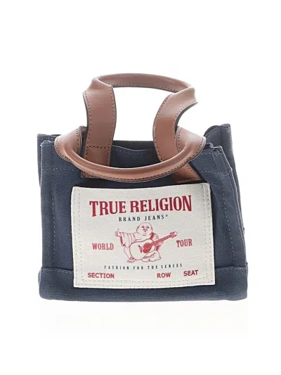Pre-owned True Religion Satchel In Blue