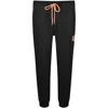 True Religion Script Horseshoe Joggers Black In Black