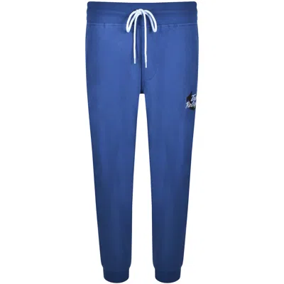 True Religion Script Horseshoe Joggers Blue