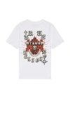 True Religion Shining Crest Tee In White