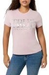 True Religion Short Sleeve Tee In Pink