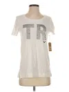 True Religion Short Sleeve T-shirt In White