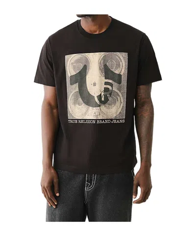 True Religion Short-sleeved T-shirt In Black