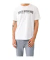 True Religion Short-sleeved T-shirt In White