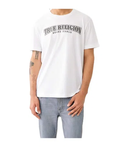 True Religion Short-sleeved T-shirt In White