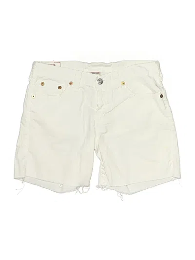 Pre-owned True Religion Shorts In Ivory