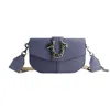 True Religion Shoulder Bag With Signature Logo Accent In Blue