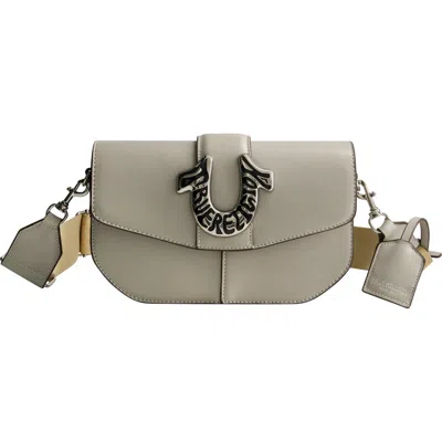 True Religion Shoulder Bag With Signature Logo Accent In Gray