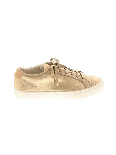 Pre-owned True Religion Sneakers In Gold