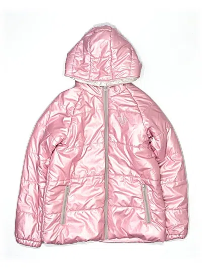 Pre-owned True Religion Kids' Snow Jacket In Pink