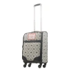 True Religion Soft Sided 23" Expandable, Spinner Luggage With Buddah Patch