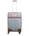 True Religion Soft Sided 27 Expandable Spinner Luggage In Multi