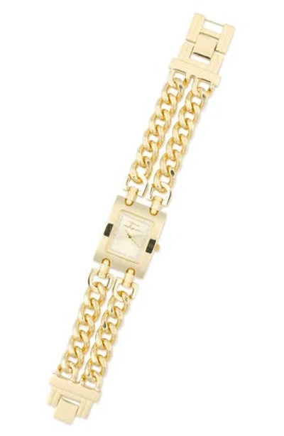 True Religion Square Bracelet Watch, 26mm In Gold