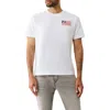 True Religion Standard Fit Flag Graphic T-shirt In White