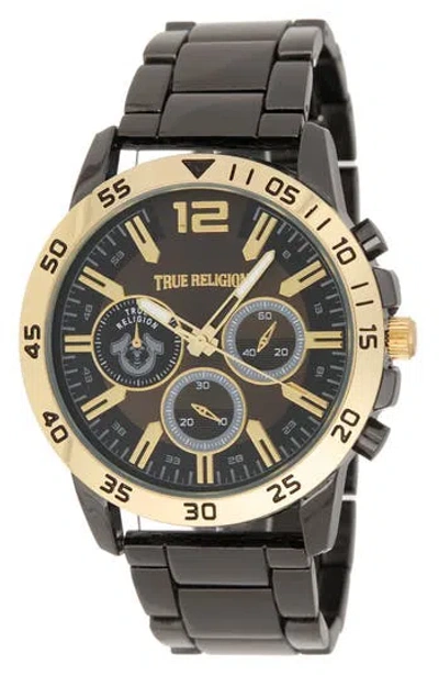 True Religion Status Chronograph Bracelet Watch, 43mm In Gray