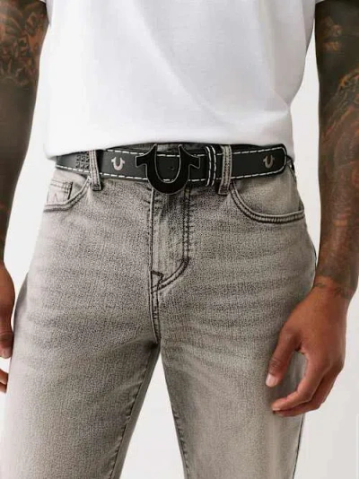 True Religion Studded Horseshoe Belt