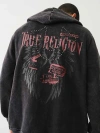 True Religion Studded Logo Zip Hoodie
