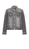 True Religion Super T Jimmy Jacket In Grey Wash