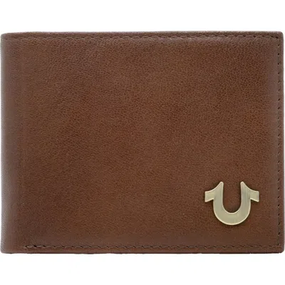 True Religion Topaz Bifold Wallet In Brown