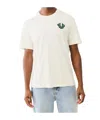 True Religion Tr Buddha Puff Print Tee In White