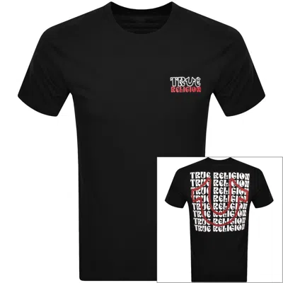 True Religion Tru Hs T Shirt Black