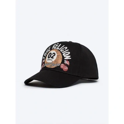 True Religion True 02 Cherry Hat In Black