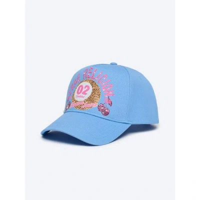 True Religion True 02 Cherry Hat In Blue