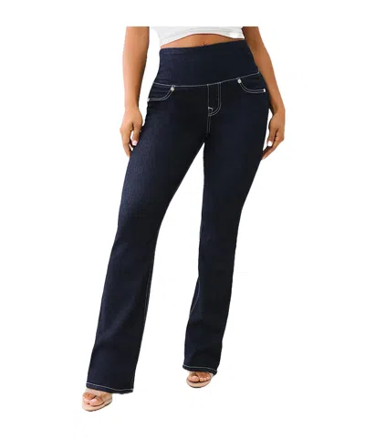 True Religion Truly Snatched Becca Bootcut Jean In Black