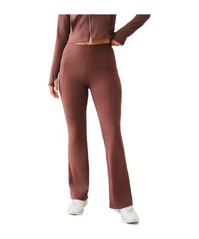 True Religion Truly Snatched Bootcut Legging In Red