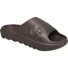 True Religion Tupac Molded Slide In Brown