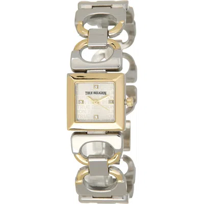 True Religion Two-tone Bracelet Watch, 22mm In Twotone