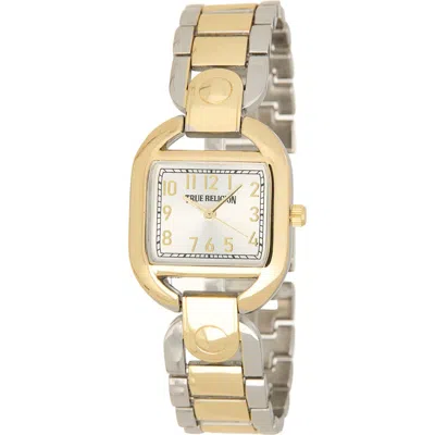 True Religion Two-tone Bracelet Watch, 33mm In Twotone