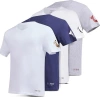 True Religion V-neck Undershirts 4 Pack In Multi