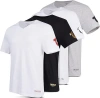 True Religion V-neck Undershirts 4 Pack In Multi