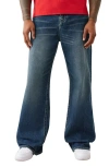True Religion Vinny Super T Ultra Baggy Jeans In Blue